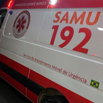 Motociclista fica gravemente ferido após acidente com caminhão, em Sarandi