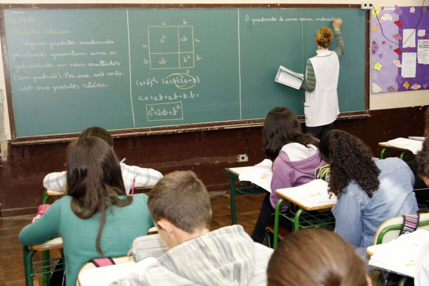 professores sala de aula