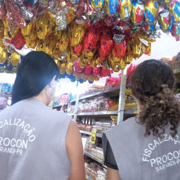 pesquisa de preços ovos de páscoa / Procon Sarandi