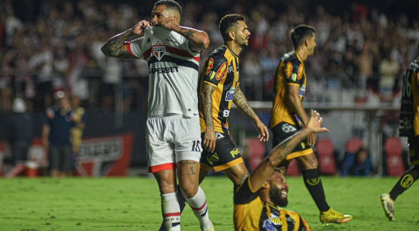 São Paulo cai para Novorizontino nos Pênaltis