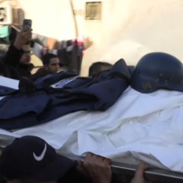 Guerra em Gaza foi responsável de 75% das mortes de jornalistas em 2023