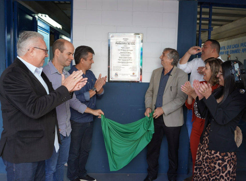 Reformado, CMEI Pedacinho do Céu é inaugurado e espera cerca de 220 crianças a partir de segunda, 22