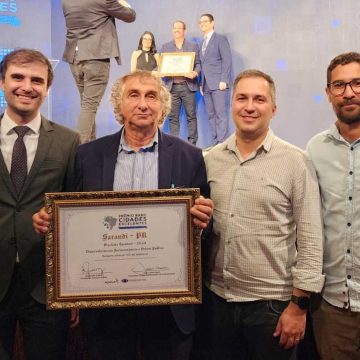 Sarandi é premiada com ‘Prêmio Band Cidades Excelentes’ por excelência em práticas de gestão