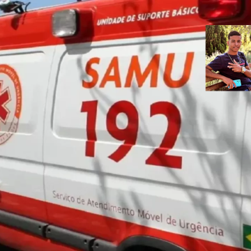 Jovem de 20 anos morre no hospital dias após colisão entre moto e caminhão