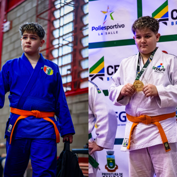 “Queria gritar, correr, chorar”: atleta de Sarandi conquista ouro no Brasileiro de Judô aos 11 anos